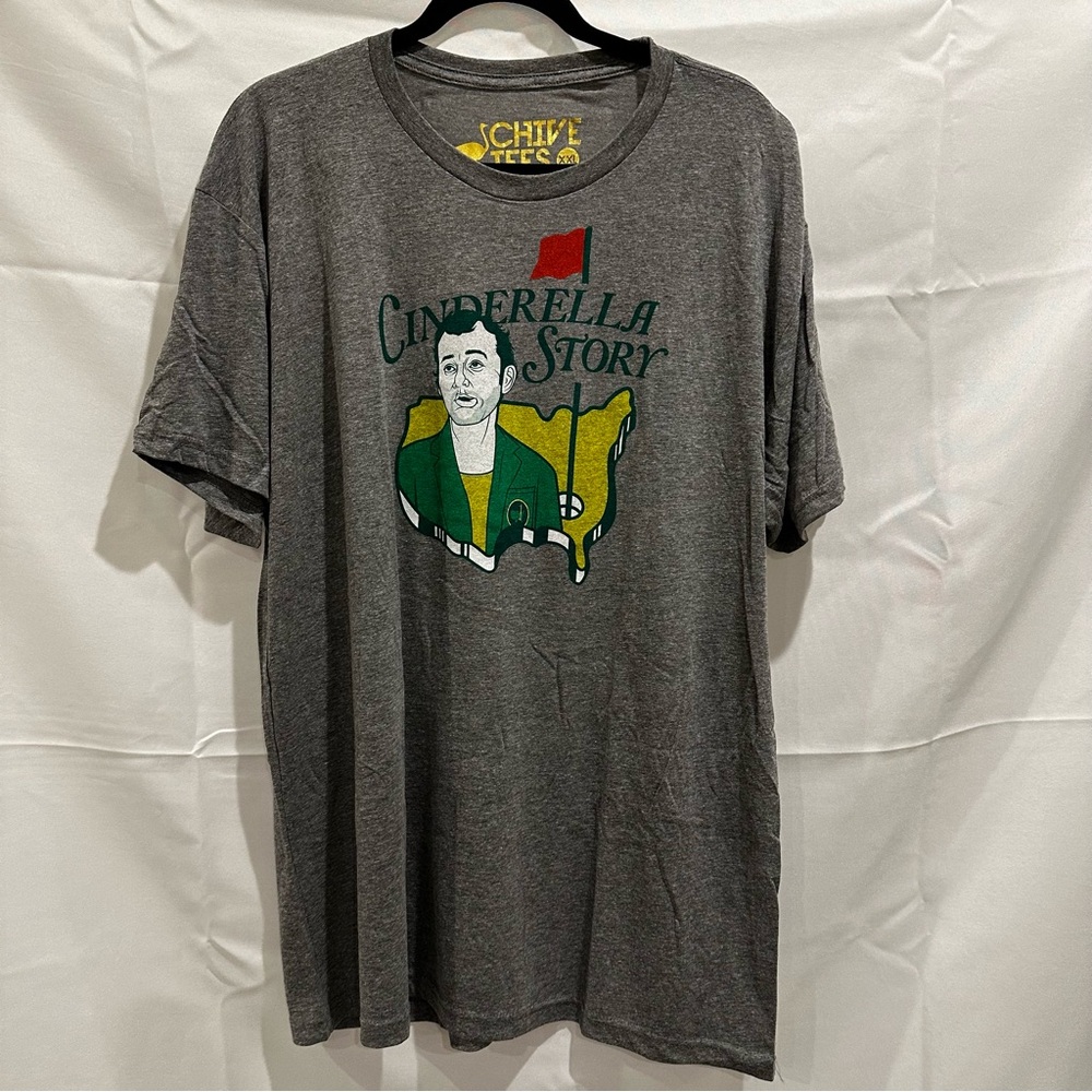 Chive Gray Graphic Tee - Cinderella Story Design